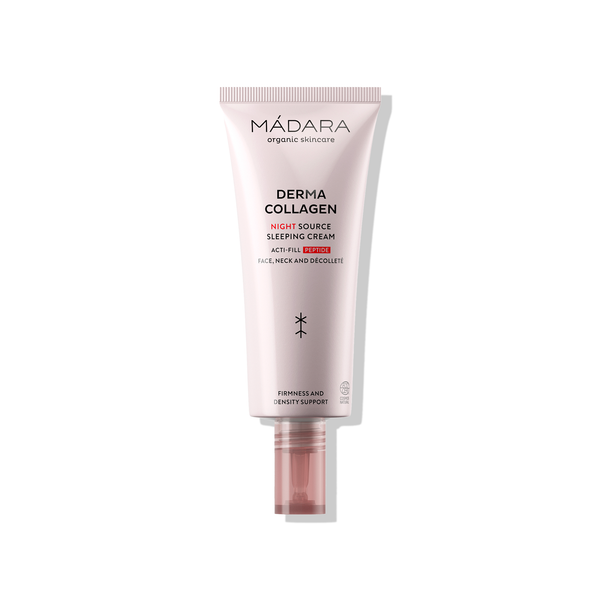 MADARA DERMA COLLAGEN Night Cream – Anti-Aging Nachtcreme Mit Peptiden & Hyaluronsäure, 70 Ml
