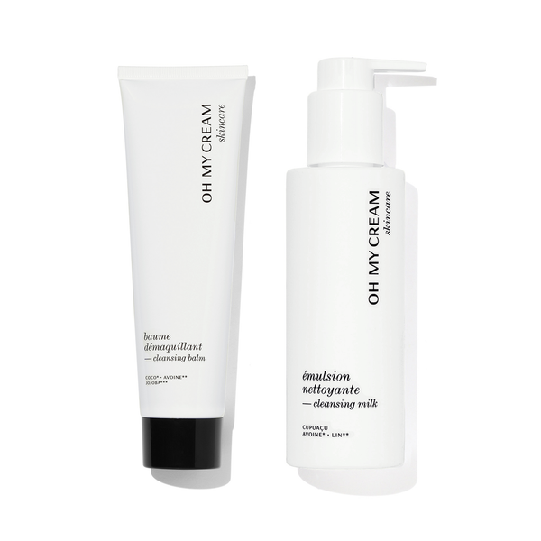 O2mies Cream Balm & Milk Double Cleansing Set Oh My Cream Skincare - Oh My Cream ...