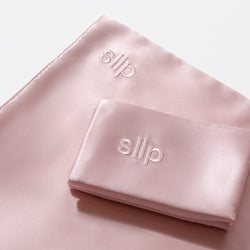 Pink Queen Silk Pillowcase